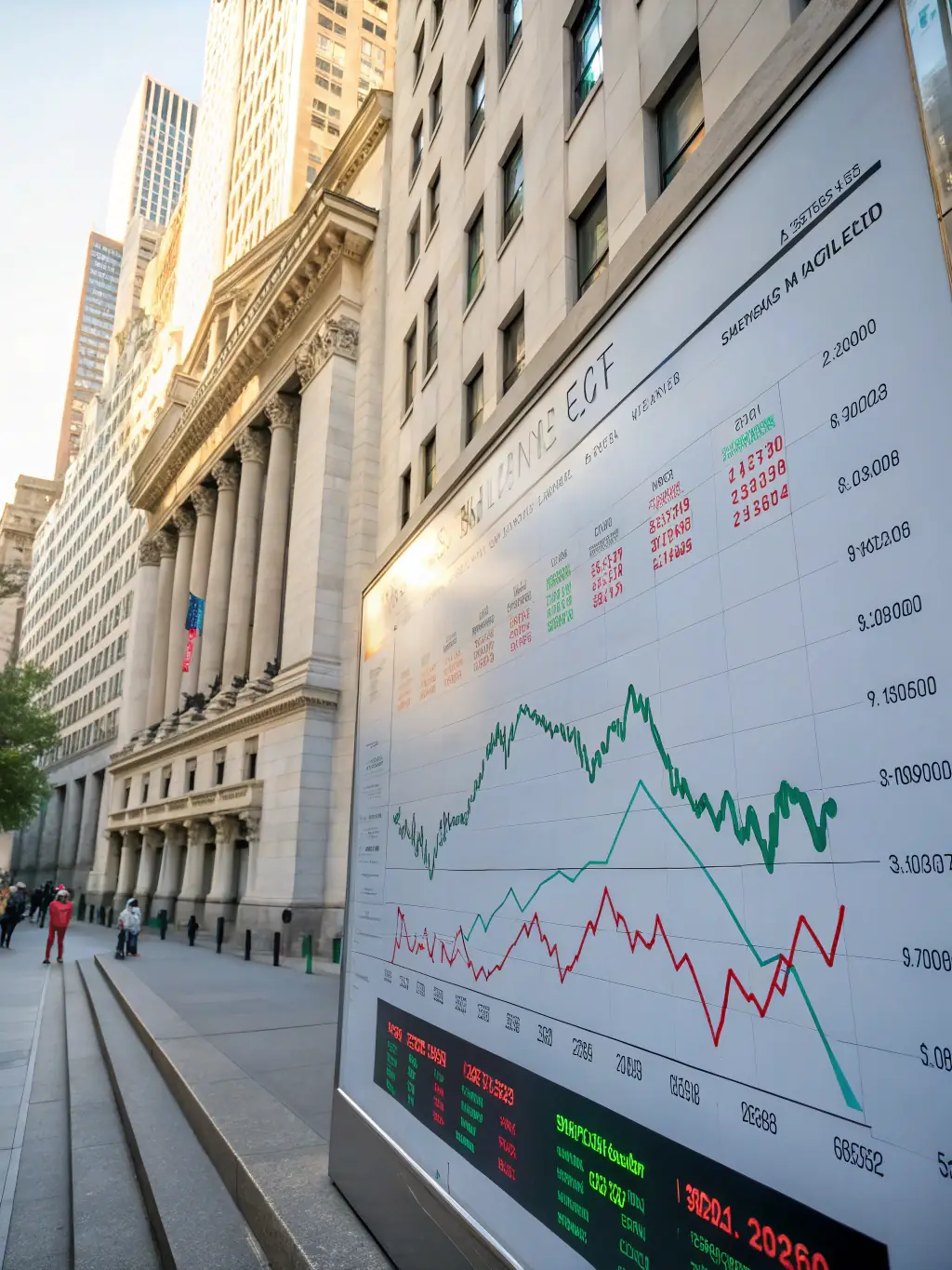 A dynamic graph illustrating market trends and patterns, highlighting the analytical tools and resources available to FinanceInsight subscribers.